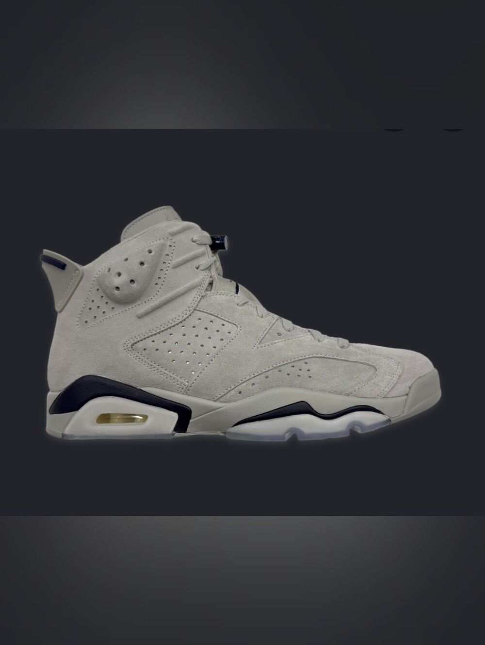 Air Jordan Retro 6 "Georgetown" Suede Sneaker
